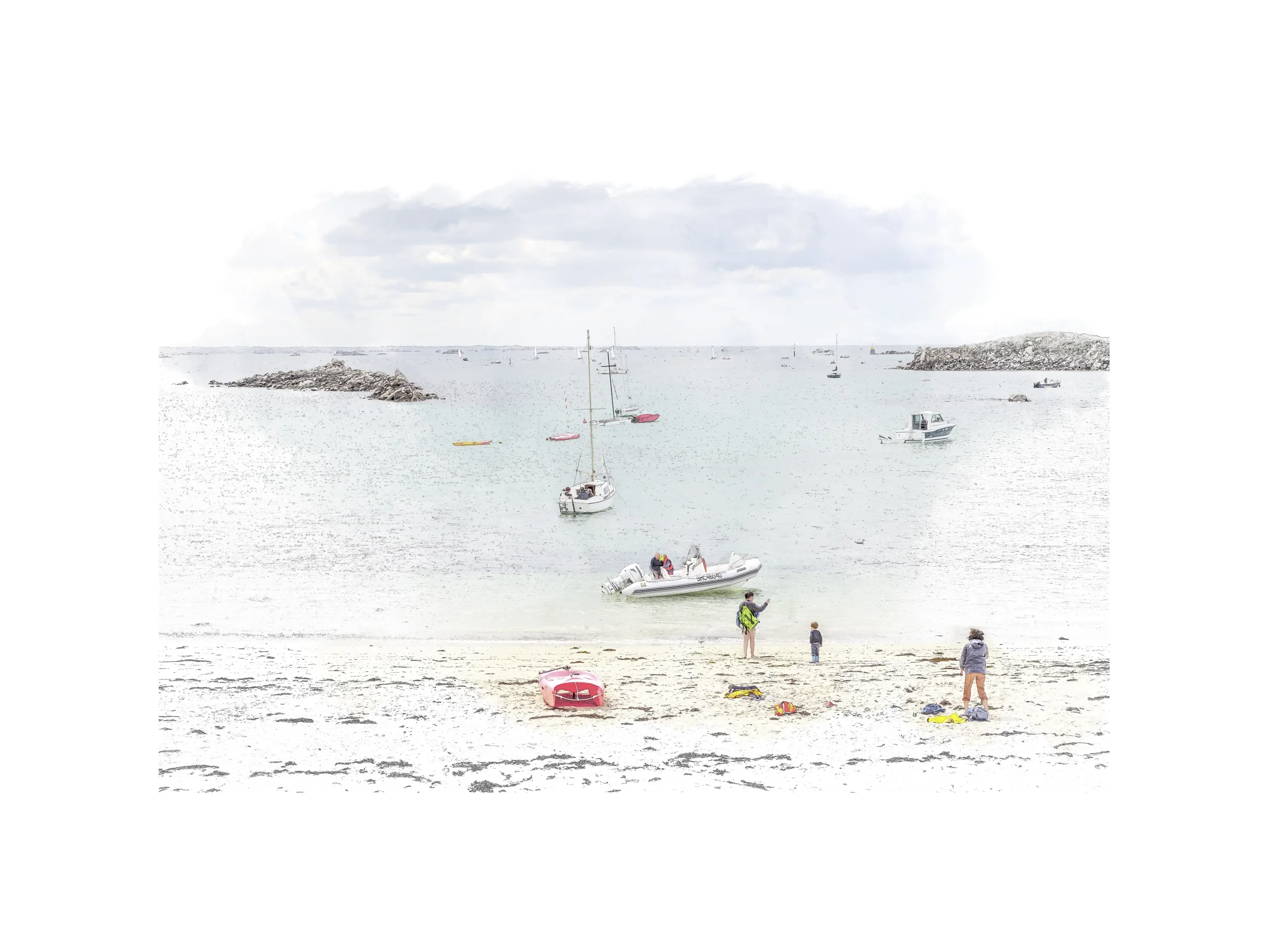 JPBiville_Vacances_au_bord_de_la_mer-Ile_de_Batz, Finistère