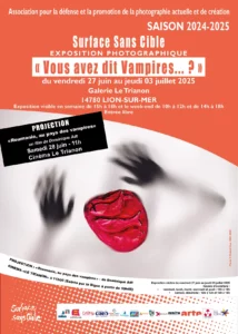Affiche exposition "Vous avez dit Vampires... ?"