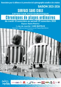 Affiche de l'exposition Chronique de plages ordinaires