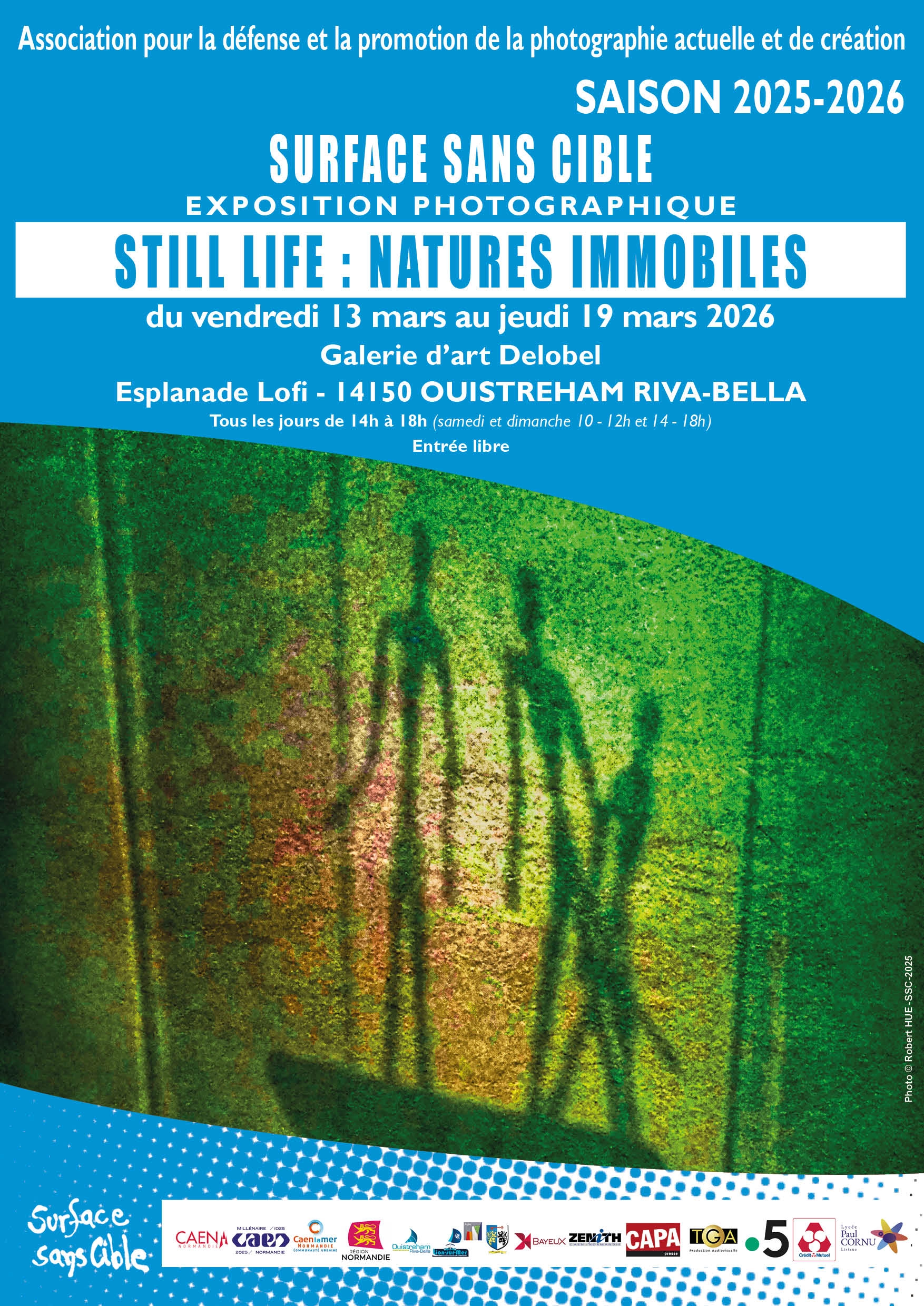 Affiche de l'exposition Still life de Surface Sans Cible