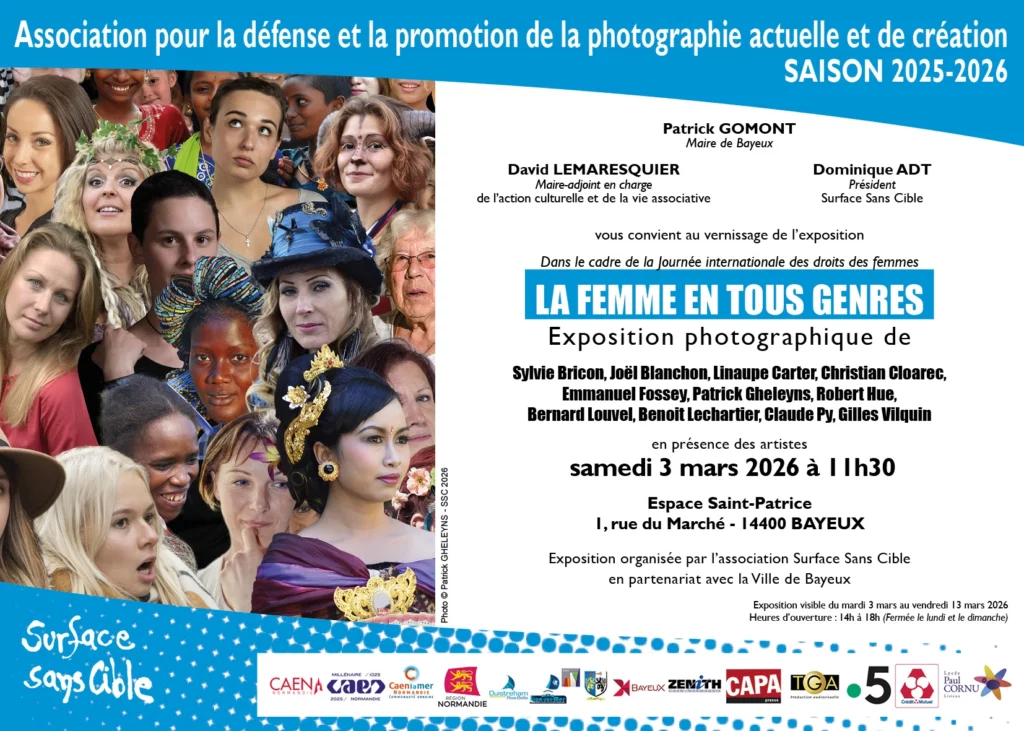 invitation vernissages "La femmes en tous genres"
