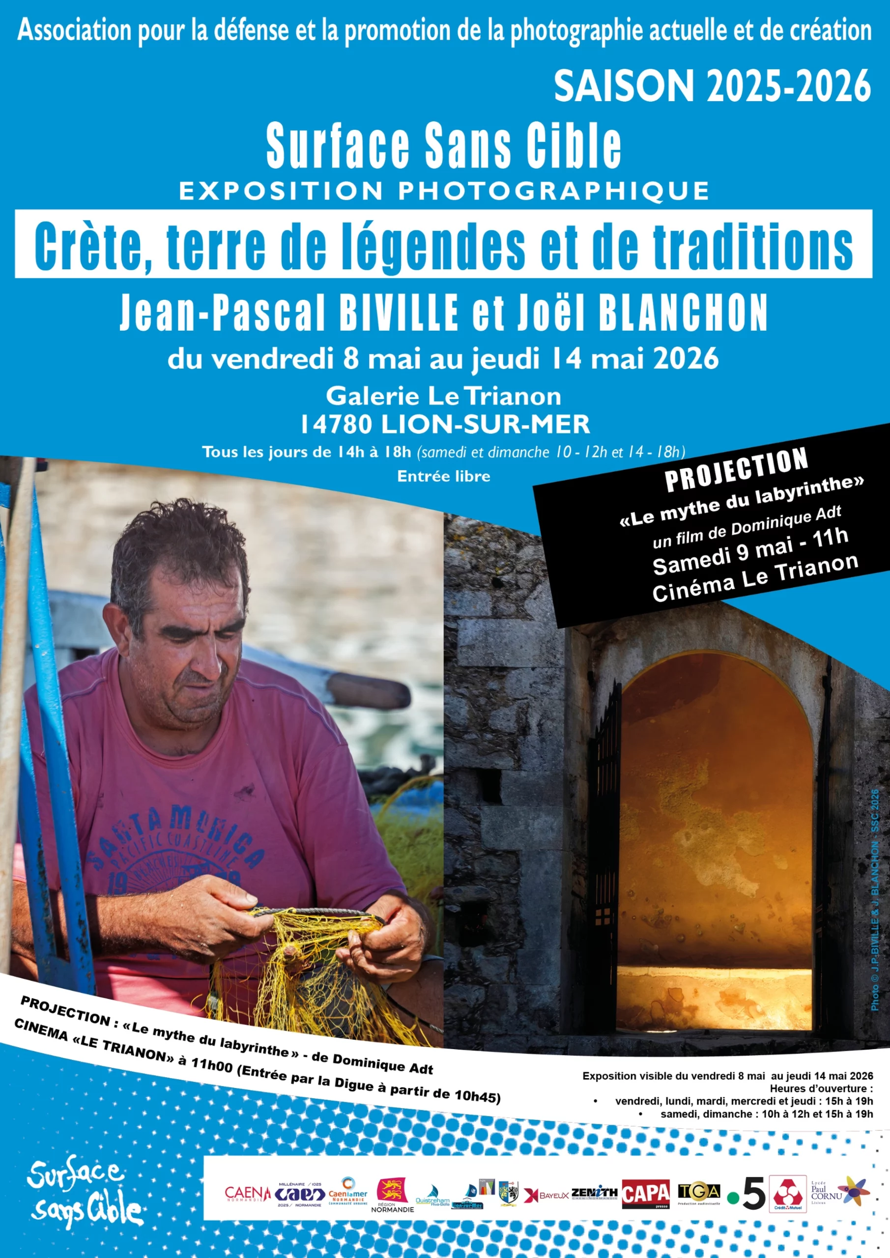 Affiche exposition Crète, terres de légendes et de traditions
