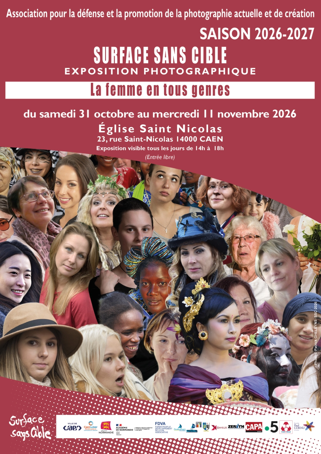 Affiche de l'exposition La femme en tous genre